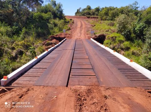 Reforma da ponte do córrego Seriguelo foi concluída em Iguatemi
