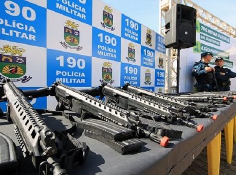 Até final de 2022 o Governo do Estado vai comprar 5,5 mil armas para as polícias do MS