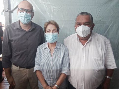 Valter Brito e Rodrigo Selhorst mantém encontro com a ministra Tereza Cristina