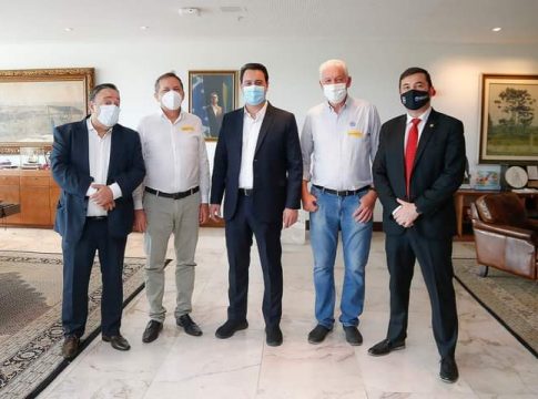 Prefeito Heraldo apresenta ao governador Ratinho Jr as prioridades dos Municípios Lindeiros