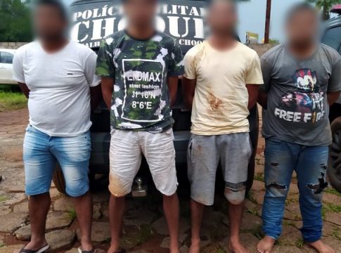 Quadrilha suspeita na participação da morte da filha do governador de Amamay é presa na fronteira