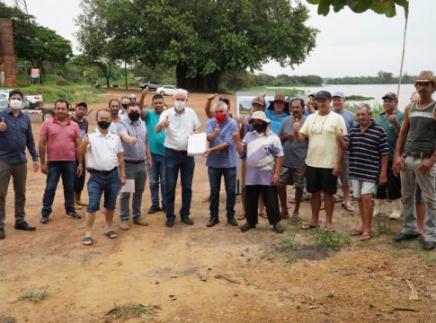 Município de Guaíra entrega Ordem de Serviço para construção de Posto de Pesca