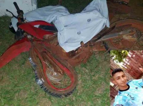 Motociclista morre em MS ao cair em rotatória e garupa fica em estado grave