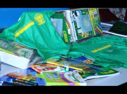 Kit’s escolares da rede estadual custarão R$ 5,7 milhões