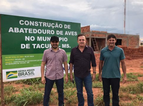 Deputado Vander Loubet cumpre agenda em Tacuru