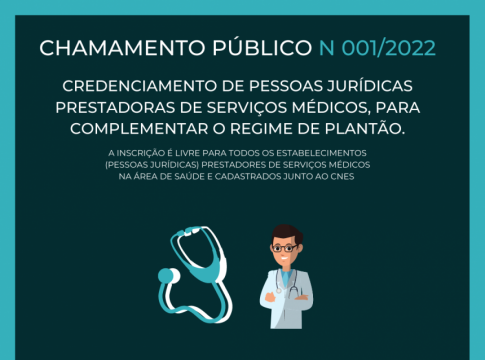Atenção médicos: chamamento público em Guaíra está aberto