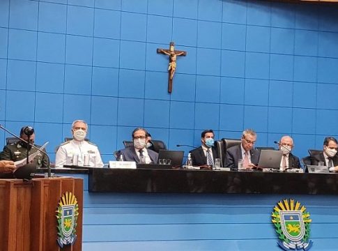Na abertura dos trabalhos na Assembleia Legislativa, Reinaldo Azambuja destaca a retomada vigorosa do MS