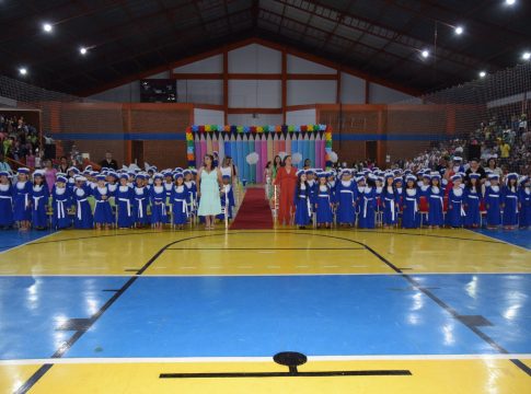 Prefeitura de Iguatemi realiza formatura dos alunos do PRÉ-II, DA EDUCAÇÃO INFANTIL.