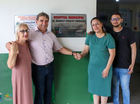 Sete Quedas presta homenagem ao Dr. Wanderley Gonçalves Courbassier com nome do Hospital Municipal
