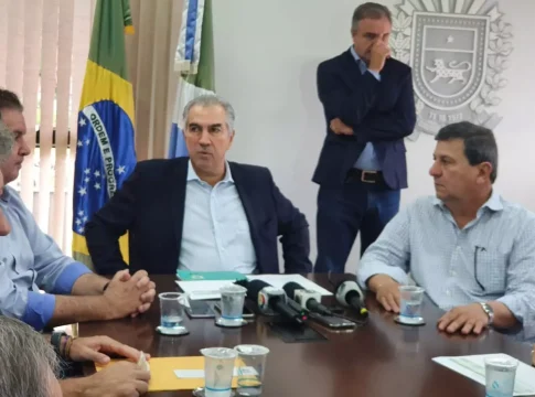 Na despedida do Governo de MS, Reinaldo recebe homenagem nesta terça-feira
