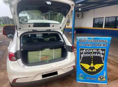 Em 24h, policiais apreendem cinco carros com contrabandos em rodovia de MS