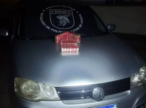Militar tenta fugir de abordagem do Choque e acaba preso com R$ 150 mil em droga