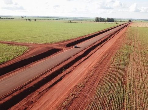 Em pavimentação, novo corredor vai interligar Fátima do Sul, Caarapó, Laguna e Ponta Porã