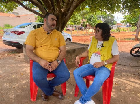 Com obra em andamento, prefeito e presidente da Câmara de Mundo Novo comentam sobre Praça do Bairro Itaipu