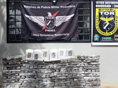 Carga de maconha avaliada em mais de meio milhão de reais é apreendida