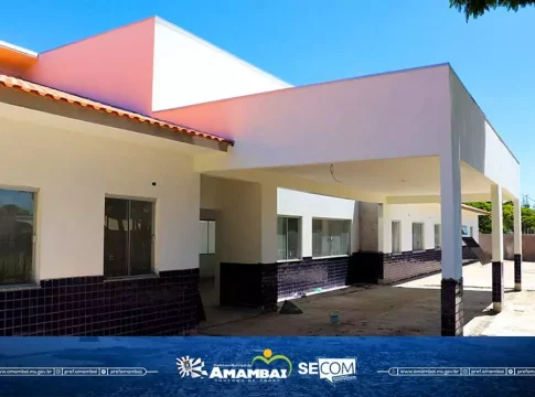 Obras do Centro de Atenção Psicossocial de Amambai estão na fase de acabamento