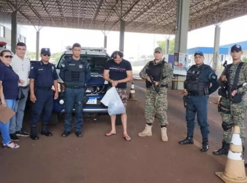 Narcotraficante brasileiro é capturado e expulso do Paraguai