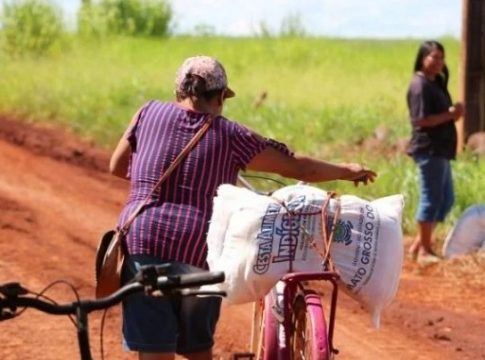 Governo de MS entregou 20 mil cestas para indígenas na primeira semana do ano