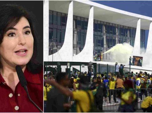 Simone Tebet defende ‘punição exemplar’ após invasão do Congresso Nacional