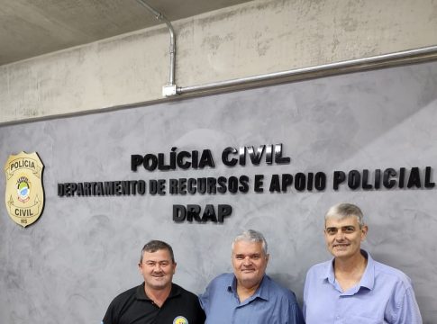 Secretários da prefeitura de Iguatemi trabalham para viabilizar doação de veículo para atender forças policiais