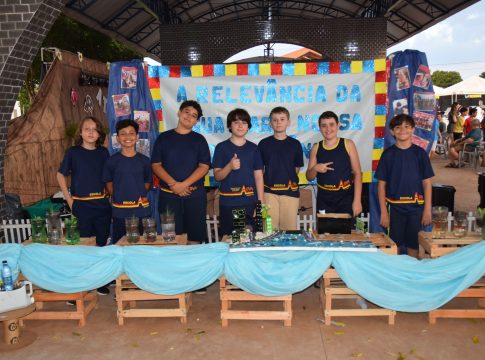 Escola ativa apresenta projeto Agrinho na 1ª Exposição do Empreendedor Rural de Iguatemi