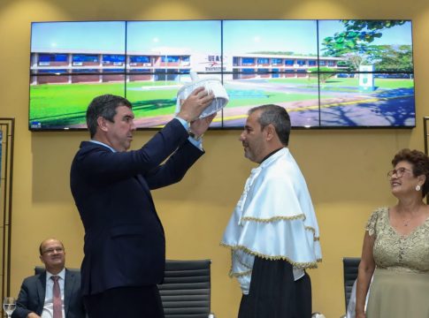 Na posse do reitor, Riedel destaca papel inclusivo e transformador da UEMS no Estado
