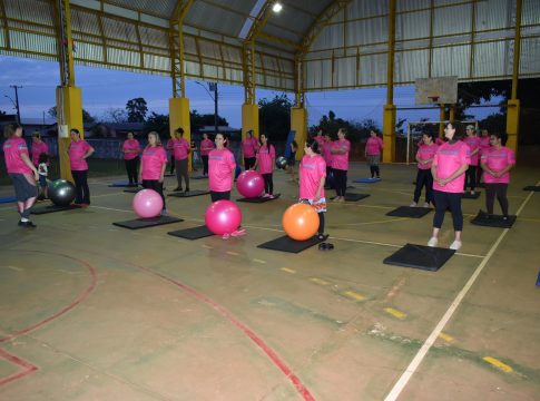 Moradores da região do Egito serão contemplados com aulas de pilates em Iguatemi
