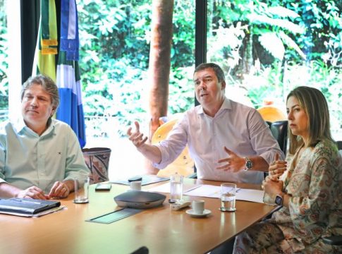 Governador se reúne com senadores para defender interesses de MS na reforma tributária