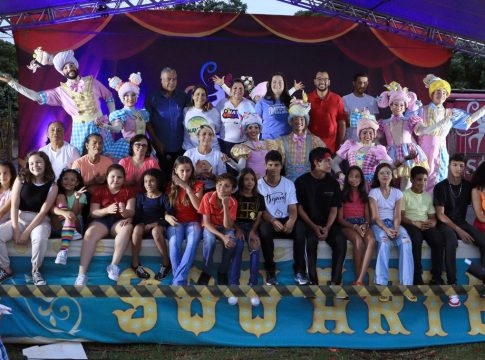 Projeto Naviraí em Movimento reúne famílias para celebrar o Dia das Crianças no Parque Sucupira
