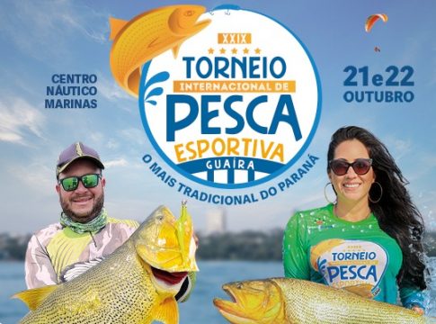 Faça sua inscrição para o XXIX Torneio Internacional de Pesca Esportiva de Guaíra