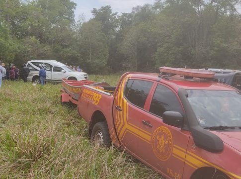 Corpo de Bombeiros localiza corpo de homem que desapareceu em rio em Sete Quedas
