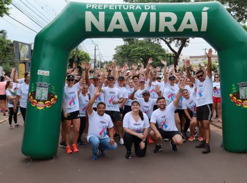 Corrida e Caminhada Outubro Rosa/Novembro Azul em Naviraí teve mais de 400 inscritos
