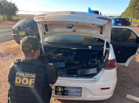 Acadêmico de Medicina é preso transportando meia tonelada de maconha