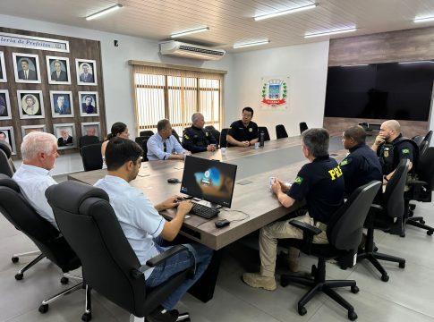 Município de Guaíra participou de reunião com a PRF