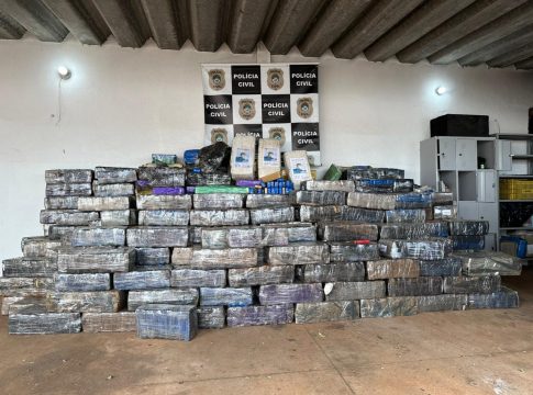 Policia Civil de Eldorado realiza a maior apreensão de maconha do ano