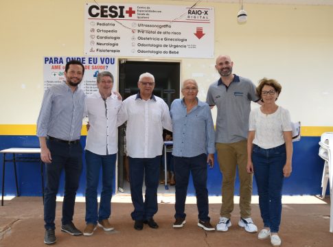 Prefeito de Iguatemi assina ordem de serviço para início das obras de ampliação do CESI
