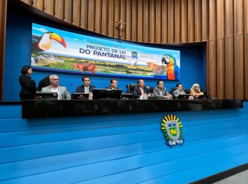 Após entrega da proposta, audiência pública na Alems discute 1ª Lei do Pantanal