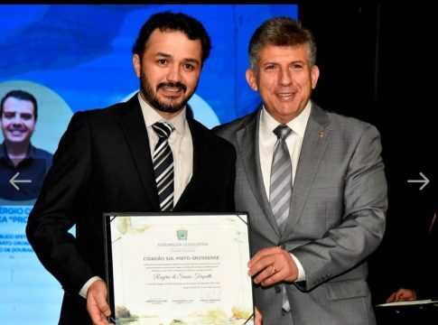 Assembleia Legislativa torna prefeito Torquetti “Cidadão Honorário de Mato Grosso do Sul”