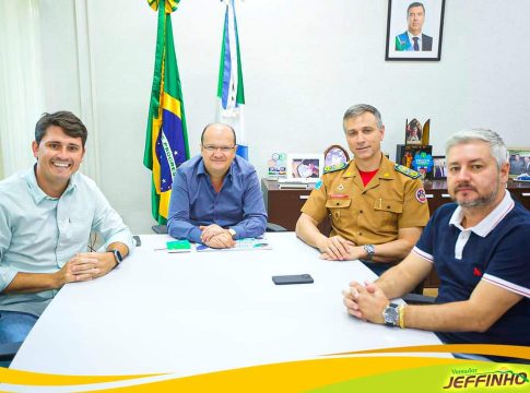 Thalles e Jefinho pedem unidade do Corpo de Bombeiros para Itaquiraí