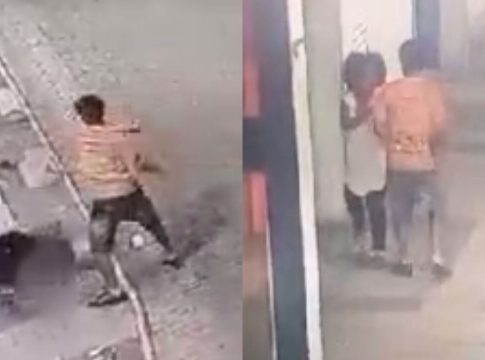 Homem é preso ao ser flagrado espancando mulher no Centro de Campo Grande