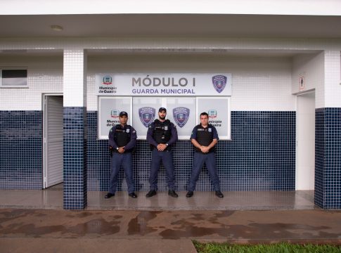 Inauguração do Primeiro Módulo da Guarda Municipal no Parque do Lago Rogério Lourenço em Guaíra