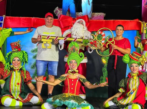 Japorã realizou apresentação de natal