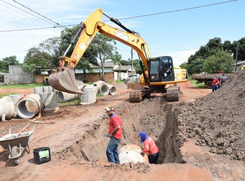 Iguatemi tem duas importantes frentes de asfalto