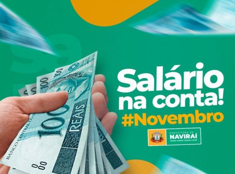 Prefeitura de Naviraí mantém salário dos servidores em dia e aquece a economia local