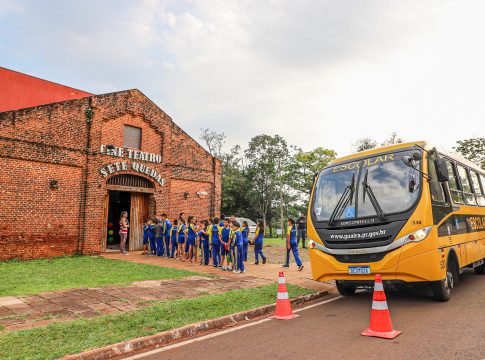 Transporte Escolar de Guaíra atendeu mais de 1.877 alunos, no ano letivo de 2023