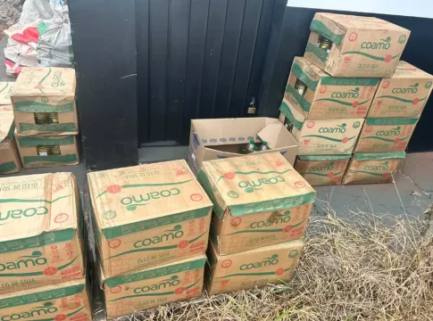 Itaquiraí – Dois são presos por saquear carga avaliada em R$ 150 mil na BR-487