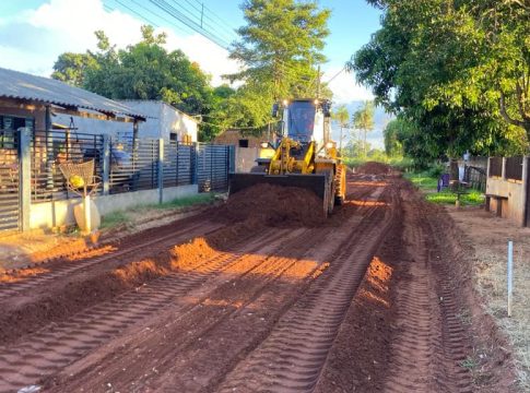 Iguatemi – Começa obra de asfalto no Jardim dos Eucaliptos 2