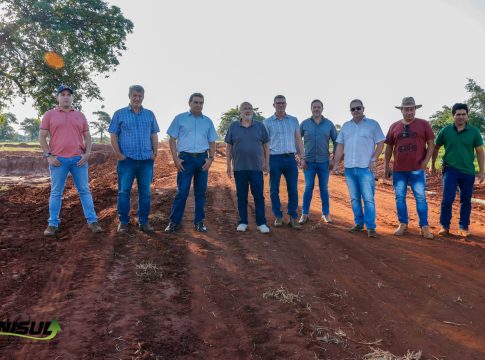 Presidente do CONISUL visita Estrada do Município de Iguatemi.