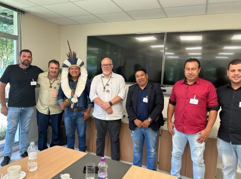Secretário Malaquias lidera visita na Itaipu para viabilizar água para aldeia