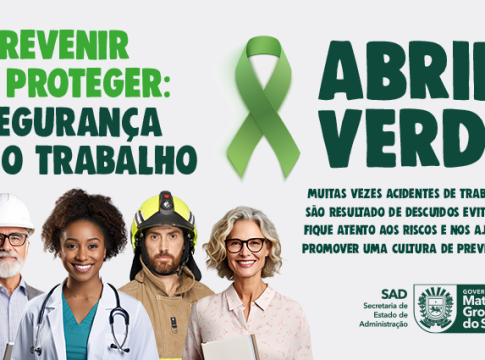 Abril Verde: campanha do governo do Estado alerta sobre importância de segurança no trabalho